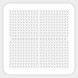 Short Lines Pattern Sticker